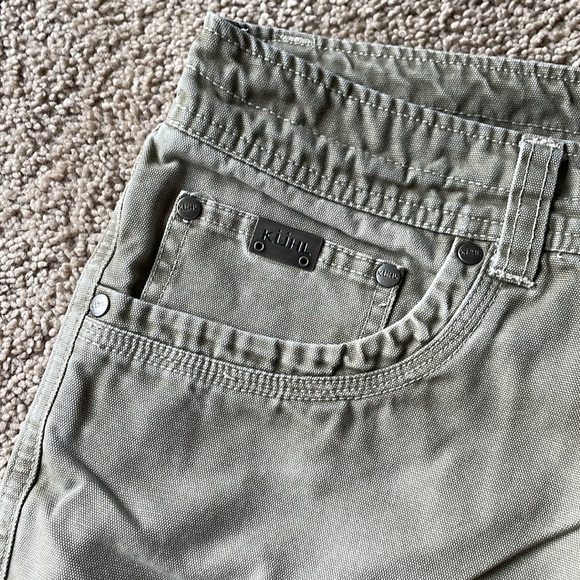 KUHL Outkast Canvas Pants Men’s 34x30 Workwear Outdoor Hiking Khaki Cargo - Picture 14 of 14